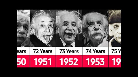 Albert Einstein From 1905 To 1955