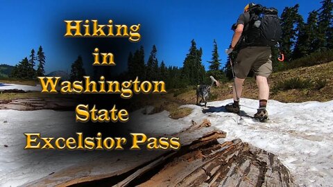 Hiking in Washington State - Excelsior Pass - Damifino Lakes ( Recorded with GoPro 7 Black)