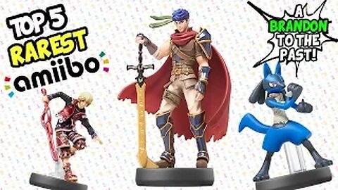 Top 5 RAREST and MOST EXPENSIVE Amiibo! - ABrandonToThePast