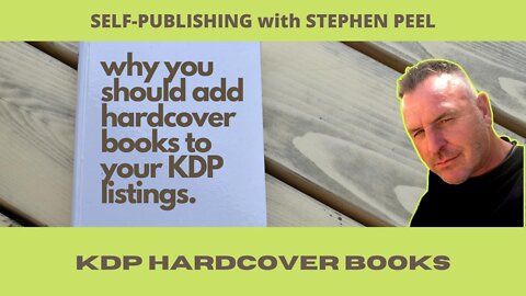 Why you need KDP hardcover books, and it's not the reason you might think! #hardcover