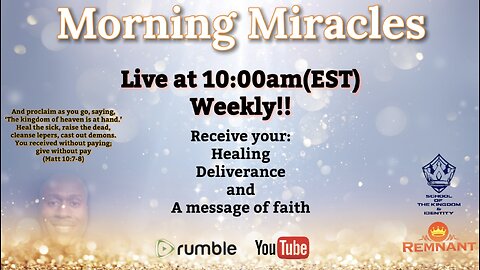 "Morning Miracles"(The Power of the Tongue PT#2)