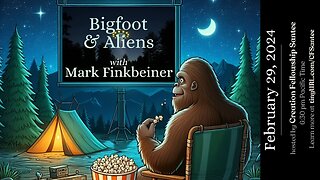 Aliens and Bigfoot by Mark Finkbeiner