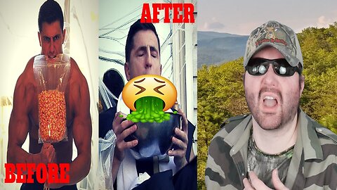 Eating 5 Pounds Of Candy Corn *8500+ Calories* - Bodybuilder VS Crazy Halloween Food Challenge Fail (Houston Jones) - Reaction! (BBT)