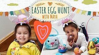 EASTER EGG HUNT with MAYA | Plenty of colorful SURPRISES!