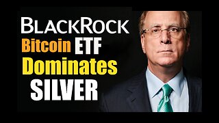 BlackRock's Bitcoin ETF Dominates Silver Trust In Historic Shift #bitcoin #blackrock #silver