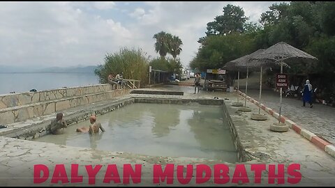 MUDBATHS AND HOT SPRING POOLS AT DALYAN TURKEY