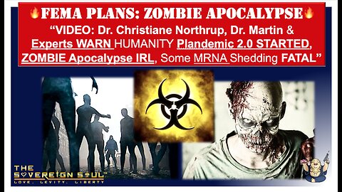 🚨Dr Christiane Northrup/Martin/Experts WARN Plandemic2 Now/ZOMBIE Apocalypse IRL/MRNA Shedding FATAL