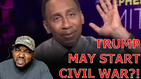 Stephen A Smith Wants Trump Supporters To Consider Nikki Haley Because Trump May Start Civil War!