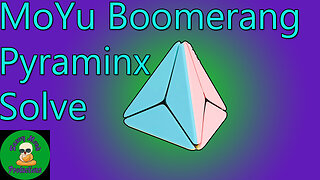 MoYu Boomerang Pyraminx Solve