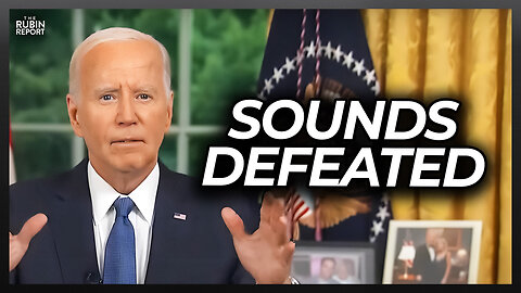 Joe Biden Sounds Defeated When He Finally Addresses the Nation About Dropping Out