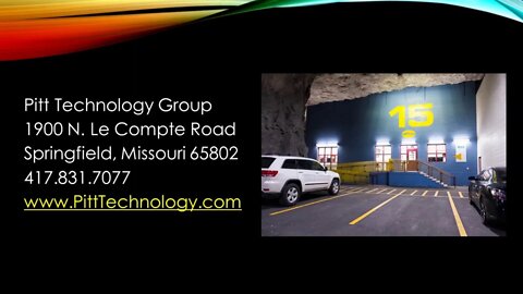 Pitt Technology Group Primary Video June 10 2020