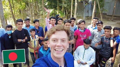 I Went to a Wedding in a Rural Village in BANGLADESH! খুলনায় বিদেশি