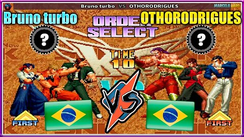 The King of Fighters '96: The Anniversary Edition (Bruno turbo Vs. OTHORODRIGUES) [Brazil Vs Brazil]