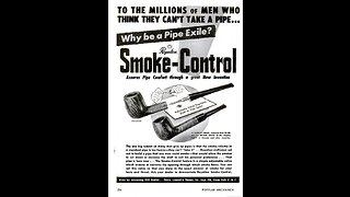 this old pipe Episode #1 1946-9 Ranalt, Smoke Control Deluxe Pot Pat# On