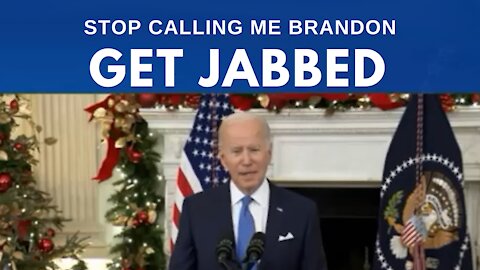 Biden shorted the truth as payback for "Brandon" Ignore the breakthru media