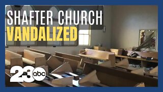 Community helps vandalized Shafter church rebuild