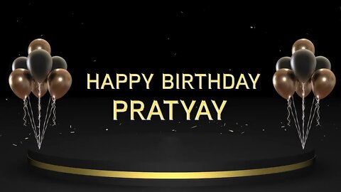 Wish you a very Happy Birthday Pratyay