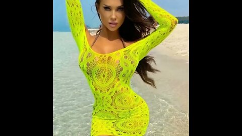 Ins Sexy Women Short Halter Bodycon Dress Perspective Transparent Nightdress See Through Party Clubw