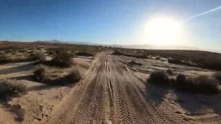 Ripping in the Desert on my Drz400