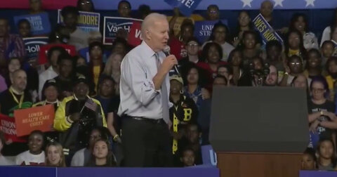 Biden Appears to Forget Democratic Candidate's Name at Rally