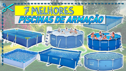 7 Melhores Piscinas em Plástico de Armação