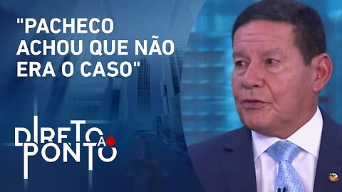 Minirreforma eleitoral gerou atrito entre Senado e Câmara? Mourão analisa | DIRETO AO PONTO