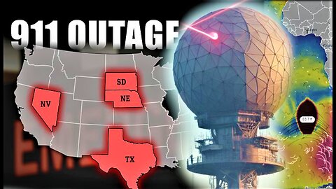 🤯ALERT! 911 Outage Is NOT What it Seems - Antarctica NEXRAD Weapon!