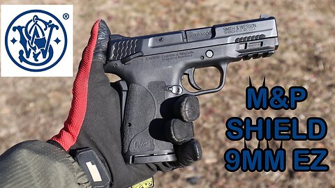 Smith and Wesson M&P Shield 9MM EZ Test & Review / Easiest Handgun to Load and Shoot