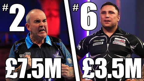Top 10 Richest Dart Players In The PDC