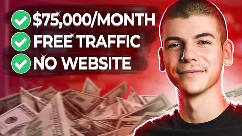 How To Start Affiliate Marketing For Beginners _ How I Make $75,000_Month With Free Traffic (2022)