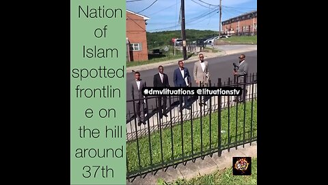 Nation of Islam spotted around shy Glizzy hood