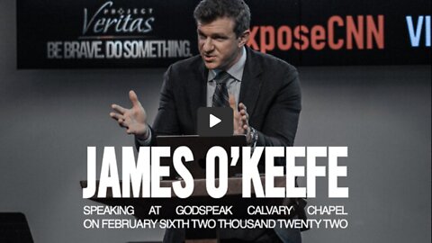James O’Keefe is one of the most important figures in modern American journalism @ Godspeak