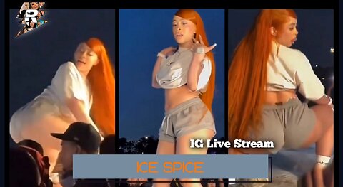 Ice Spice Twerking for her video shoot