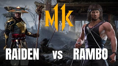 Raiden vs Rambo - MK11 Thunder God vs War Machine
