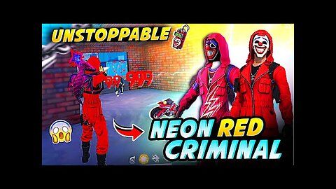 Free fire Red criminal ♥️ only like red number se free fire live gaming video