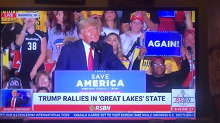 President Trumps rally