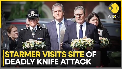 UK PM Starmer visits site of deadly child knife attack | WION