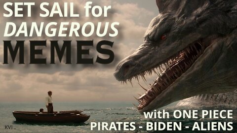MEME like a PIRATE with Biden, One Piece, Aliens and Macron