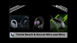 Roccat ELO 7.1 USB Headset,Turtle Beach Recon 500 Headset, Roccat Burst Core Mouse