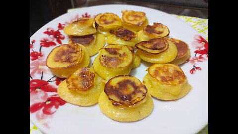 Yummy Mini Banana Pancakes