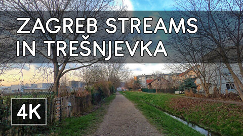Walking Tour: Zagreb Streams (Pt. 1): Črnomerec and Kustošak in the Old Industrial Area - 4K UHD
