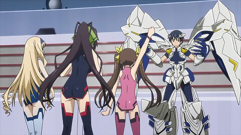 Infinite Stratos - training Ichika