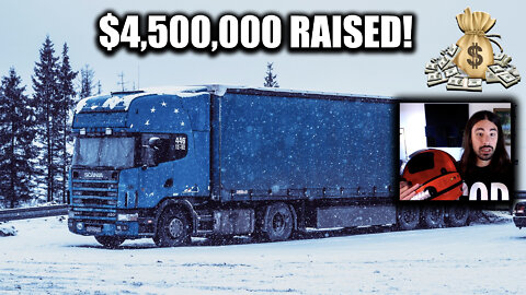 Truckers Raise 4.5 MILLION DOLLARS On GoFundMe Rival (GiveSendGo) As Ottawa Declares Emergency!