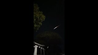 Residents in Melbourne experienced ground vibrations after seeing a comet streaking across the sky