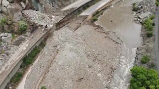 Video shows latest from Glenwood Canyon after mudslides