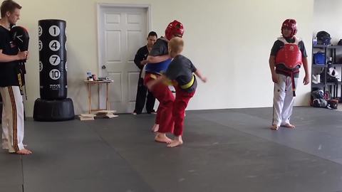 Taekwondo Training Gone Wrong