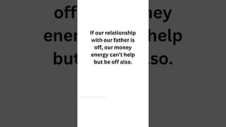 Money Problems and Daddy Issues Go Hand in Hand. Uncomfortable Truth.