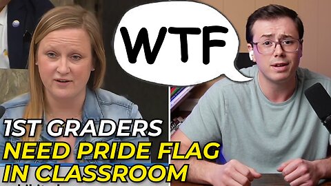 1st Grade Teacher Testifies Against Banning Pride Flag in Classroom