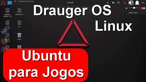 Drauger OS é uma distribuição de jogos de desktop Linux baseada no Ubuntu