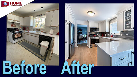 Kitchen Renovation: Before & After Remodel Makeover - Interior Design Ideas